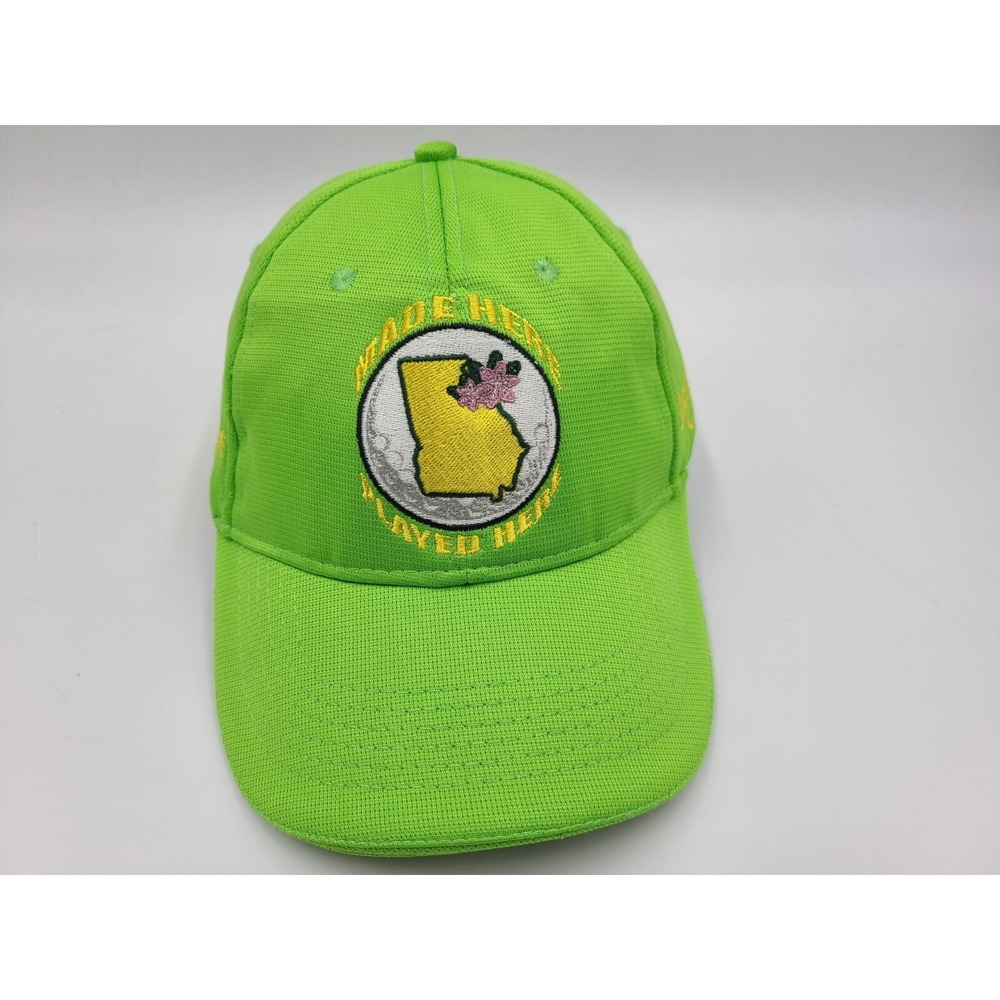 Bridgestone Golf B330 Made Here Played Here Georgia Strapback Adjustable Hat Cap